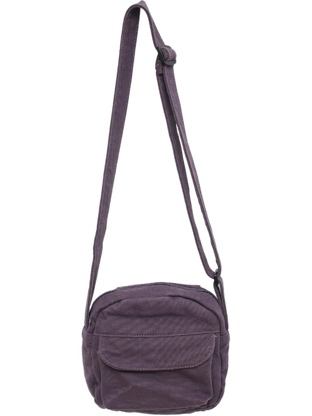 Canvas Small Crossbody Bags for Women Men Shoulder Purses with Zipper Cute Mini